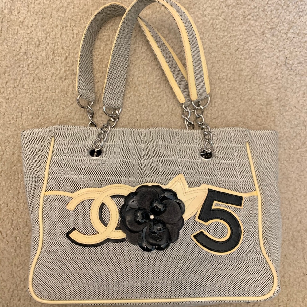 Authentic Chanel Camelia Tote
